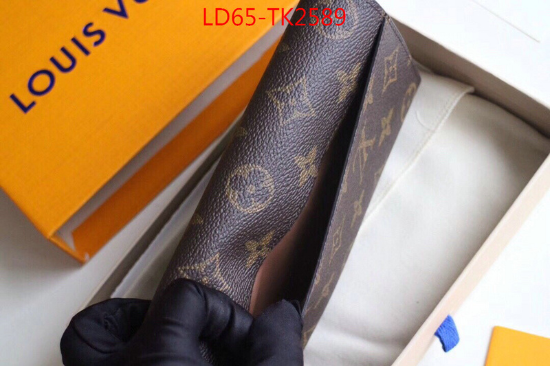 LV Bags(TOP)-Wallet,ID: TK2589,$:65USD