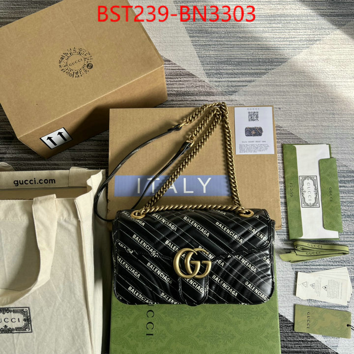 Gucci Bags(TOP)-Marmont,online ,ID: BN3303,$: 239USD