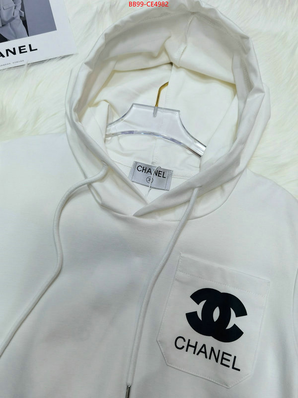 Clothing-Chanel,found replica , ID: CE4982,$: 99USD