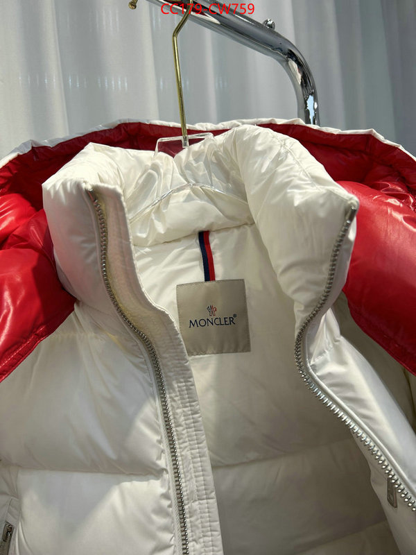 Down jacket Women-Moncler,is it illegal to buy dupe , ID: CW759,$: 179USD