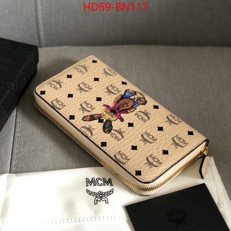 MCM Bags(TOP)-Wallet,ID: BN117,$: 69USD