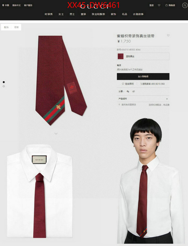 Ties-Gucci,the most popular , ID: DW6461,$: 45USD