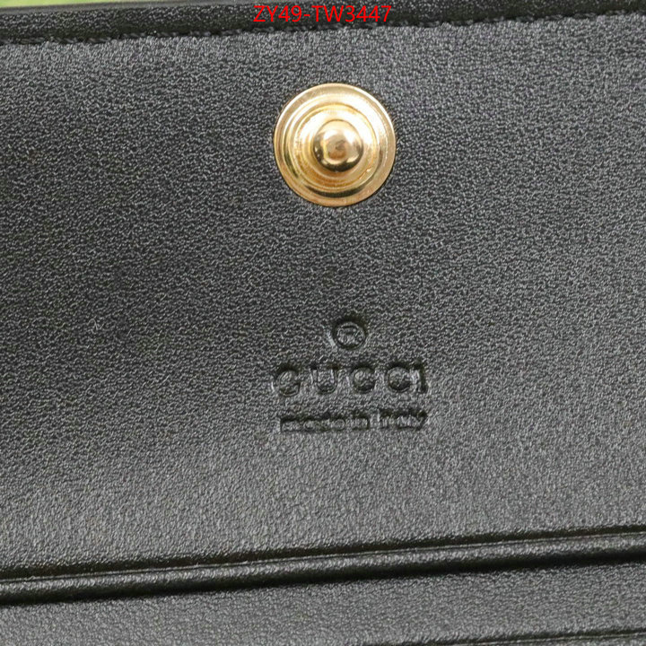 Gucci Bags(4A)-Wallet-,luxury 7 star replica ,ID: TW3447,$: 49USD