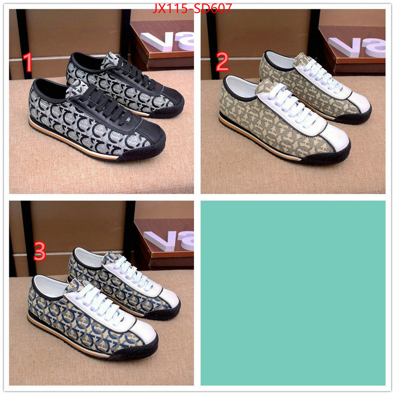 Men shoes-Ferragamo,replica aaaaa+ designer , ID: SD607,$: 115USD