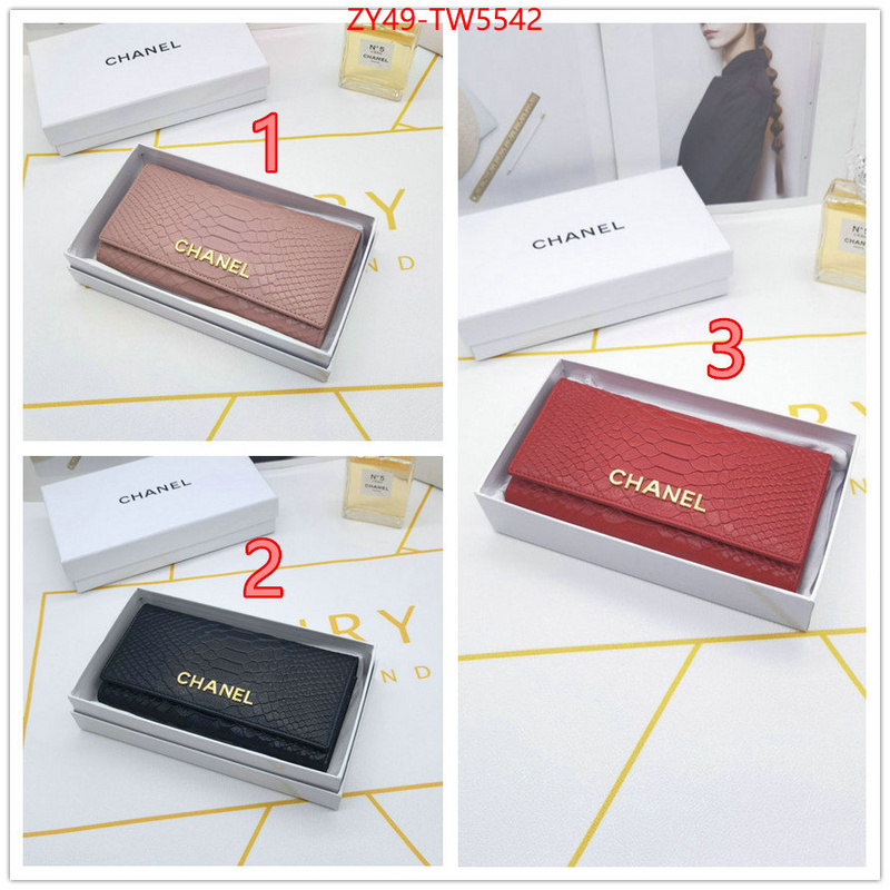 Chanel Bags(4A)-Wallet-,ID: TW5542,$: 49USD