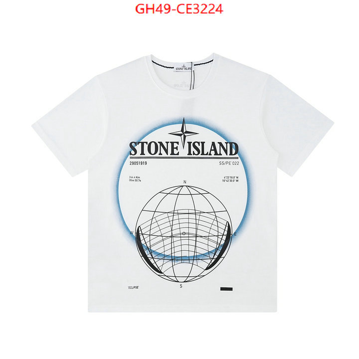 Clothing-Stone Island,every designer , ID: CE3224,$: 49USD
