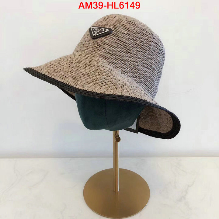 Cap (Hat)-Prada,luxury fashion replica designers , ID: HL6149,$: 39USD