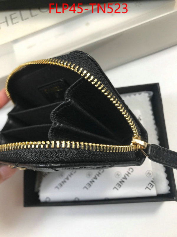 Chanel Bags(TOP)-Wallet-,ID: TN523,$: 45USD