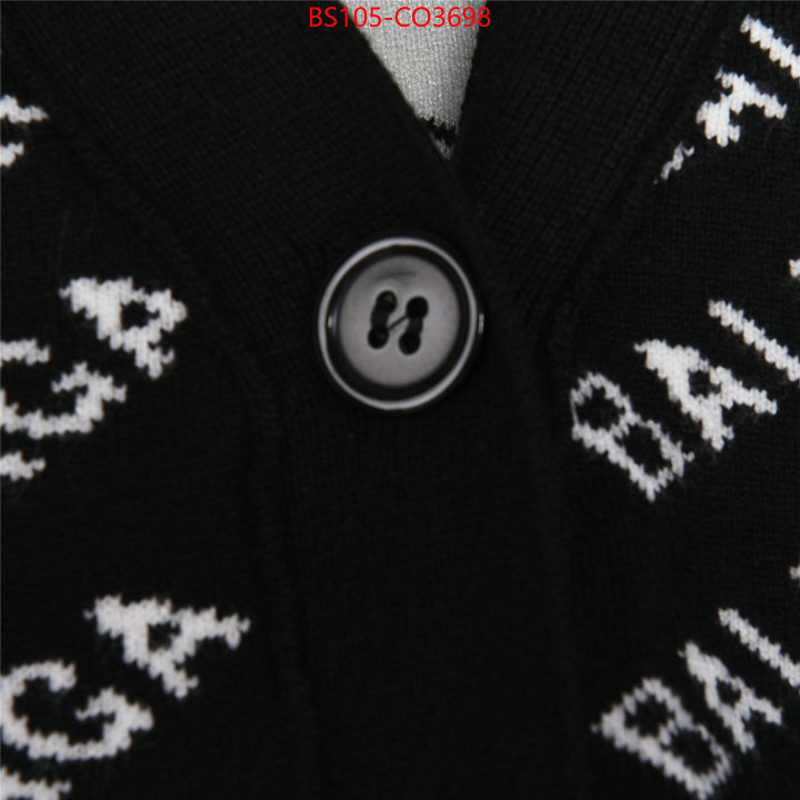 Clothing-Balenciaga,7 star quality designer replica , ID: CO3698,$: 105USD