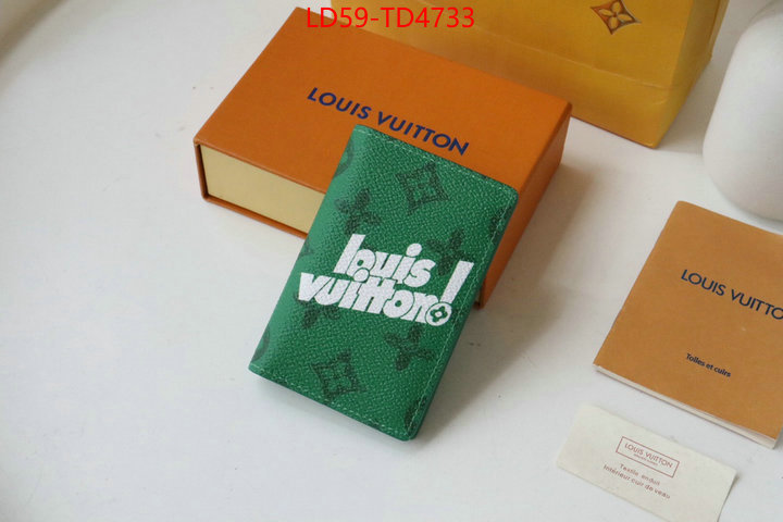 LV Bags(TOP)-Wallet,ID: TD4733,$: 59USD