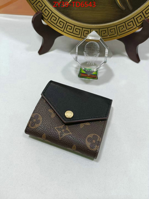 LV Bags(4A)-Wallet,new ,ID: TD6543,$: 39USD