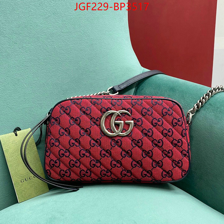 Gucci Bags(TOP)-Marmont,ID: BP3517,$: 229USD