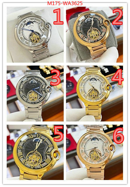 Watch(4A)-Cartier,online china ,ID: WA3625,$: 175USD