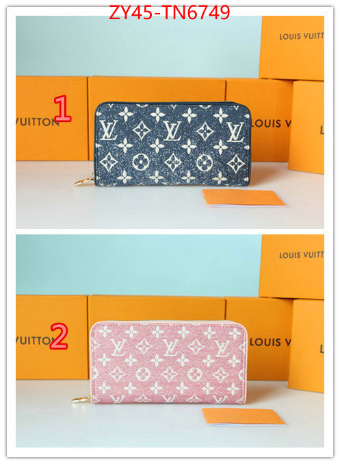 LV Bags(4A)-Wallet,ID: TN6749,$: 45USD