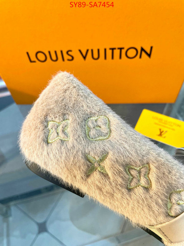 Women Shoes-LV,found replica , ID: SA7454,$: 89USD