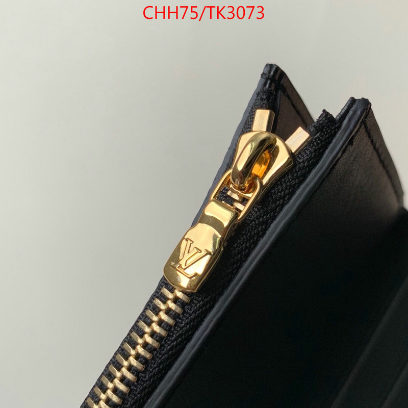 LV Bags(TOP)-Wallet,ID: TK3073,$:75USD