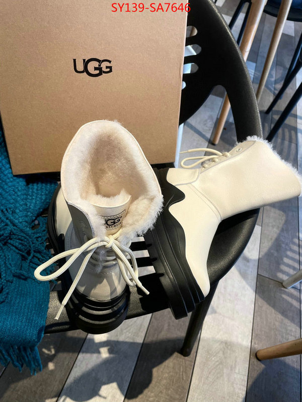 Women Shoes-UGG,replica 1:1 , ID: SA7646,$: 139USD