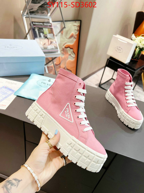 Women Shoes-Prada,best quality fake , ID: SD3602,$: 115USD