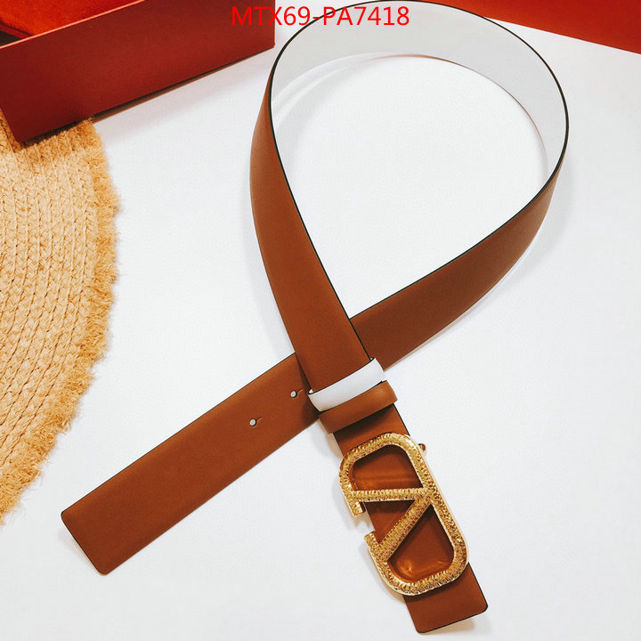 Belts-Valentino,buying replica , ID: PA7418,$: 69USD