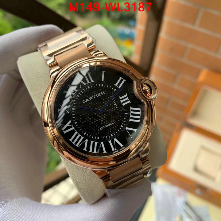 Watch(4A)-Cartier,where to buy , ID: WL3187,$: 149USD