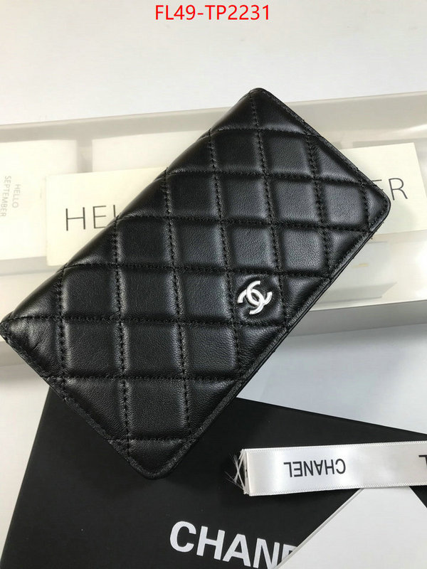 Chanel Bags(4A)-Wallet-,ID: TP2231,$: 49USD