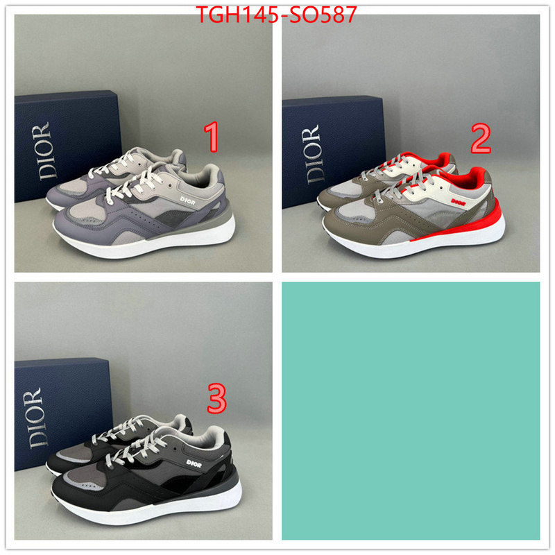 Men shoes-Dior,replica wholesale , ID: SO587,$: 145USD