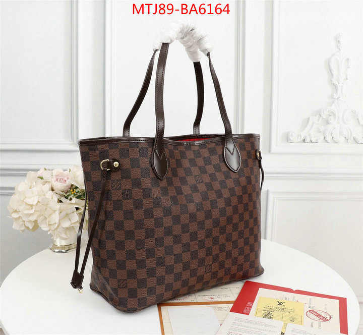 LV Bags(4A)-Neverfull-,cheap replica designer ,ID: BA6164,$: 89USD