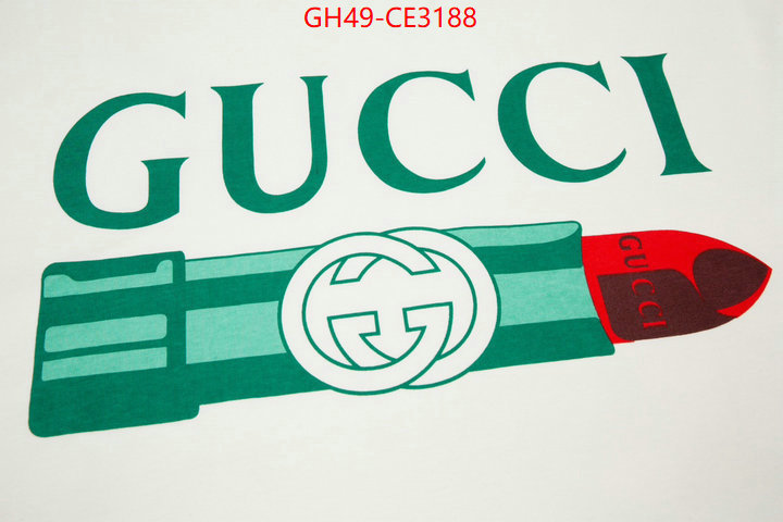 Clothing-Gucci,buy cheap replica , ID: CE3188,$: 49USD