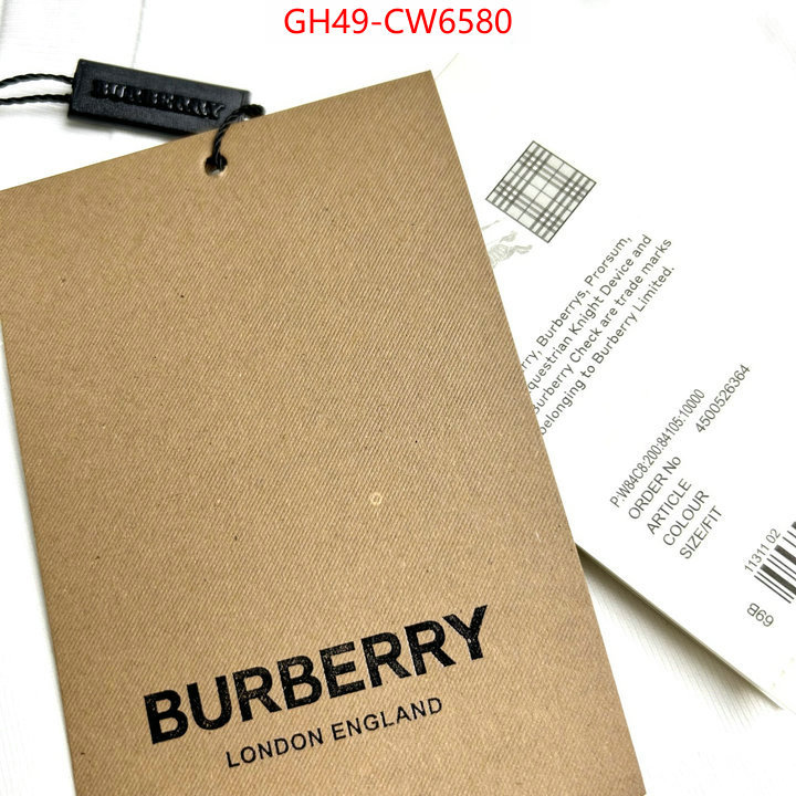 Clothing-Burberry,replica 2023 perfect luxury , ID: CW6580,$: 49USD