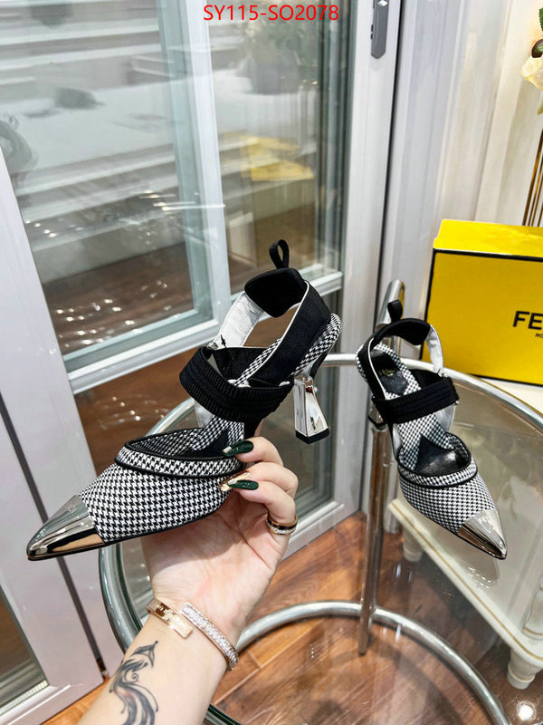 Women Shoes-Fendi,luxury 7 star replica , ID: SO2078,$: 115USD