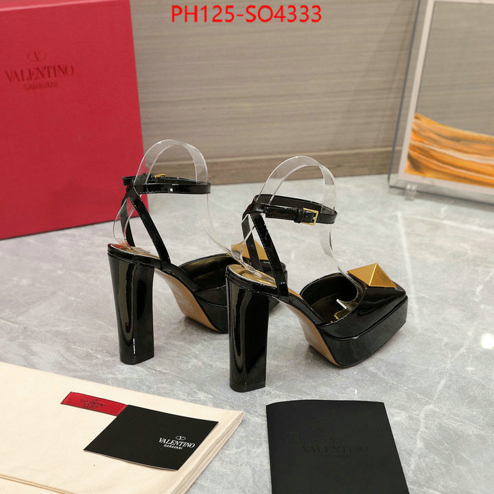 Women Shoes-Valentino,what's the best to buy replica , ID: SO4333,$: 125USD