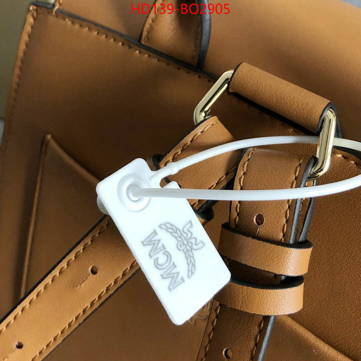 MCM Bags(TOP)-Backpack-,ID: BO2905,$: 139USD