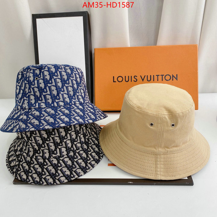 Cap (Hat)-Dior,copy aaaaa , ID: HD1587,$: 35USD