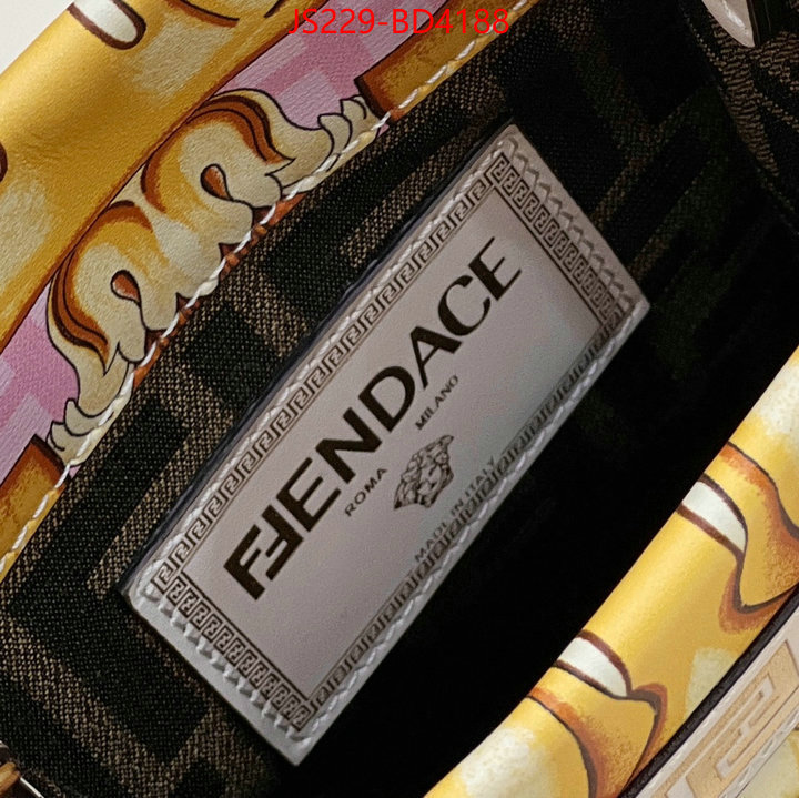 Fendi Bags(TOP)-Diagonal-,fake aaaaa ,ID: BD4188,$: 229USD