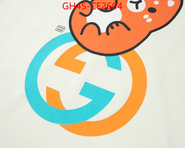 Clothing-Gucci,buy top high quality replica , ID: CE2604,$: 45USD