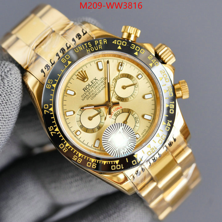 Watch (TOP)-Rolex,the best designer , ID: WW3816,$: 209USD