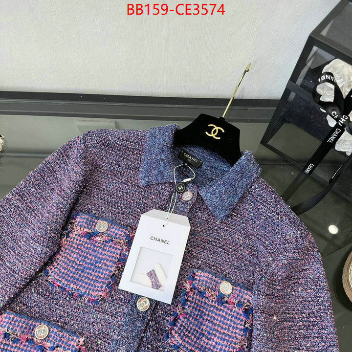 Clothing-Chanel,replica aaaaa+ designer , ID: CE3574,$: 159USD