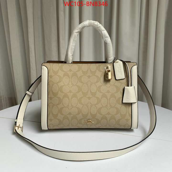 Coach Bags(4A)-Handbag-,what is a counter quality ,ID: BN8346,$: 105USD