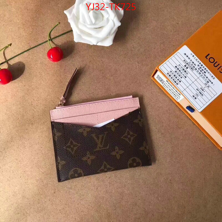 LV Bags(4A)-Wallet,ID: TK725,$:32USD