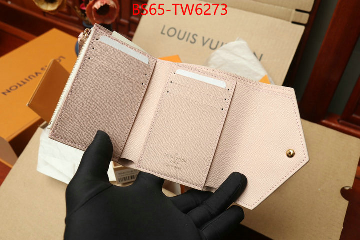 LV Bags(TOP)-Wallet,ID: TW6273,$: 65USD