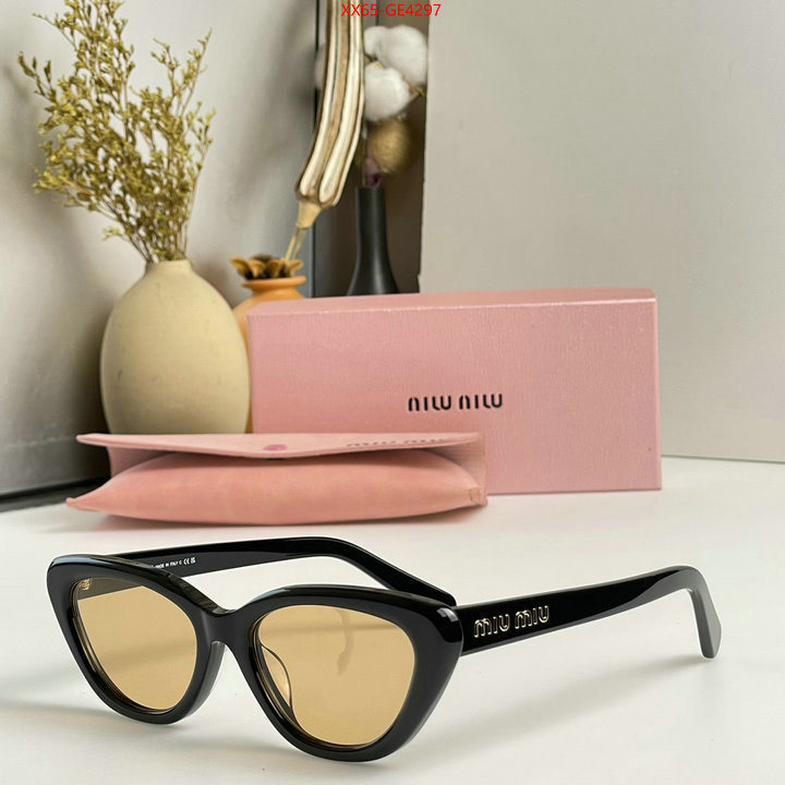 Glasses-Miu Miu,high quality perfect , ID: GE4297,$: 65USD