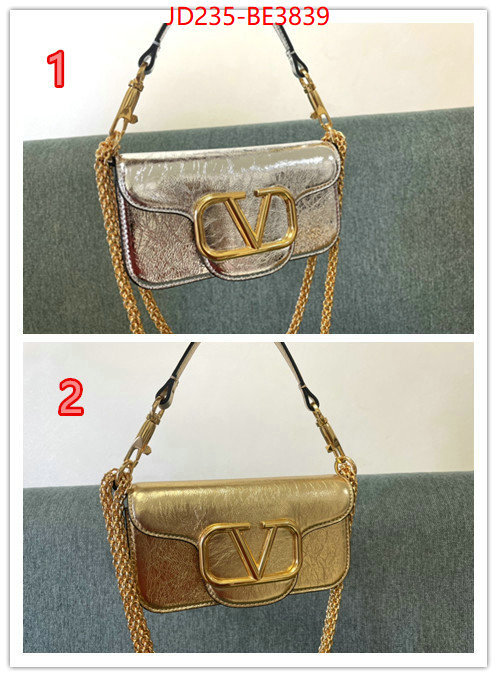 Valentino Bags (TOP)-LOC-V Logo ,store ,ID: BE3839,$: 235USD