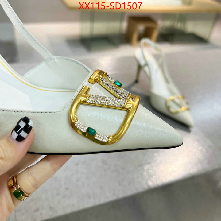 Women Shoes-Valentino,luxury fake , ID: SD1507,$: 115USD