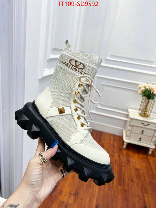 Women Shoes-Valentino,designer fake , ID: SD9592,$: 109USD