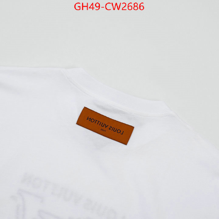 Clothing-LV,where to buy replicas , ID: CW2686,$: 49USD