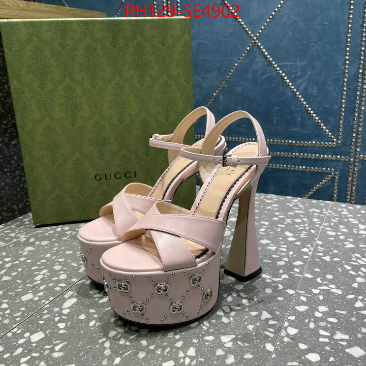 Women Shoes-Gucci,highest quality replica , ID: SE4902,$: 129USD