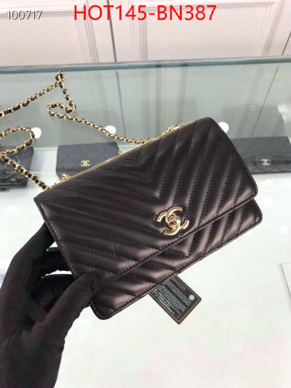 Chanel Bags(TOP)-Diagonal-,ID: BN387,$: 145USD