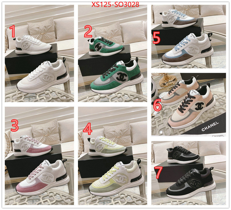 Women Shoes-Chanel,2023 replica wholesale cheap sales online , ID: SO3028,$: 125USD