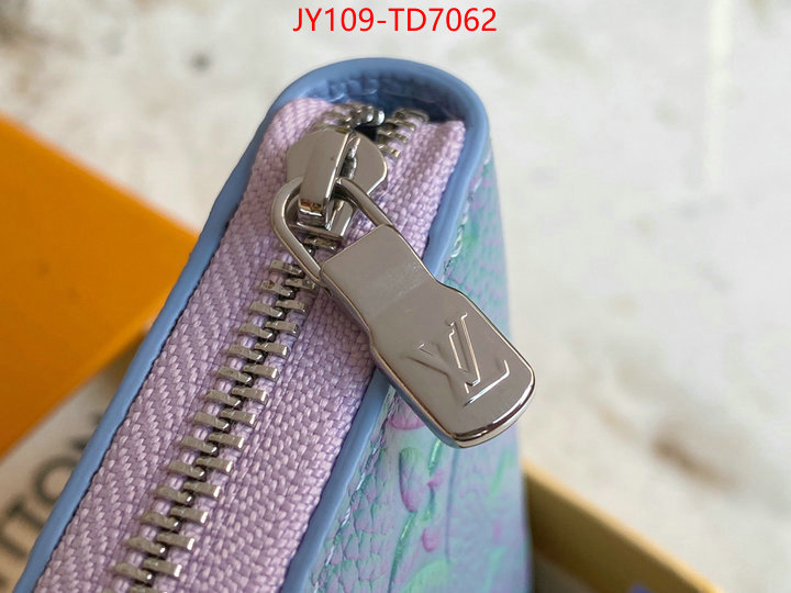 LV Bags(TOP)-Wallet,ID: TD7062,$: 109USD