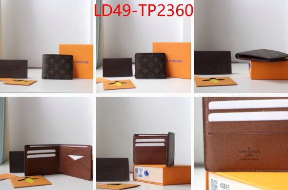 LV Bags(TOP)-Wallet,ID: TP2360,$: 49USD